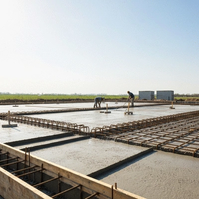 Concrete slab construction